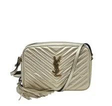 Saint Laurent — Saint Laurent Quilted Lou Camera Crossbody SAA110635 151516735 — Handbag — resale