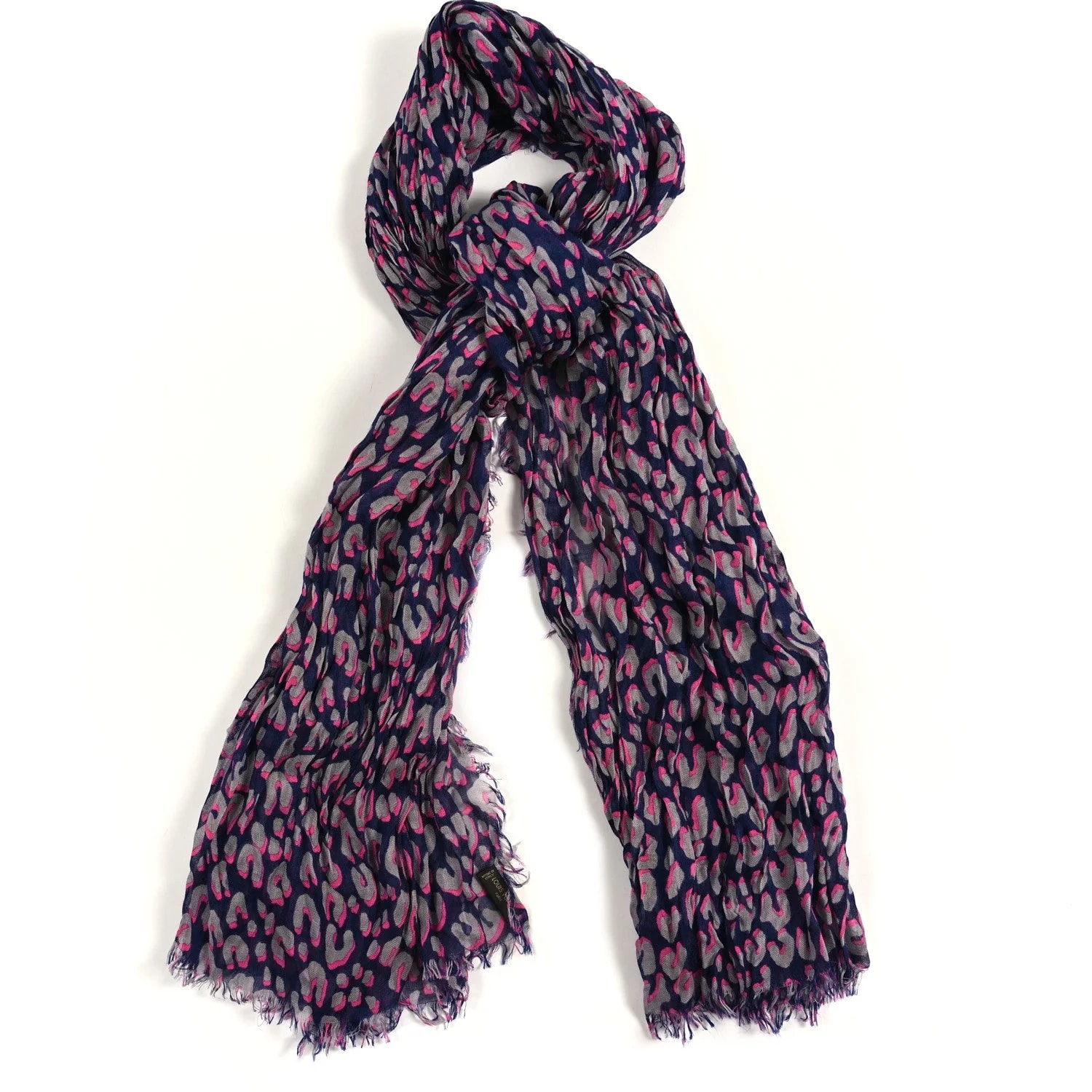 Louis Vuitton — Sprouse Leopard Shawl Scarf Nuit — Accessory — resale