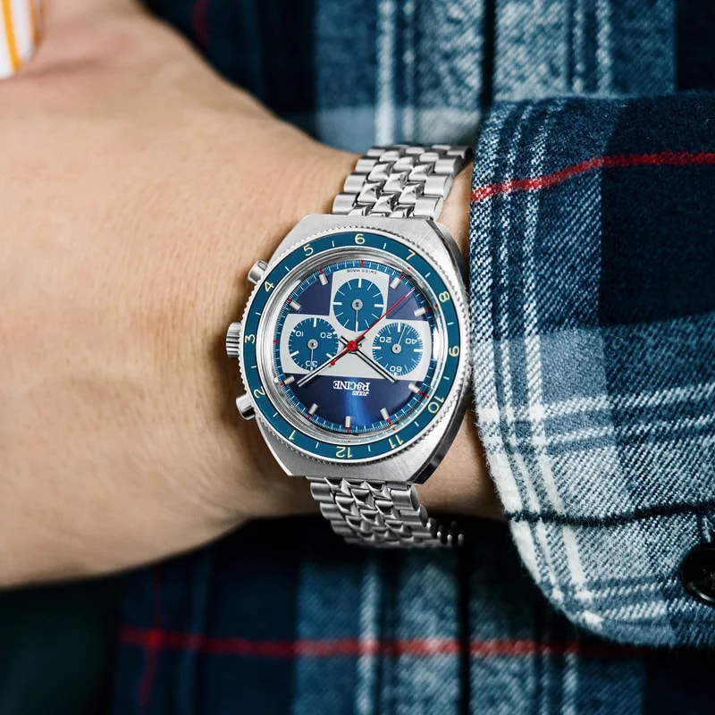 1970s Jules Racine By Gallet 'Exotic' Multichron 2