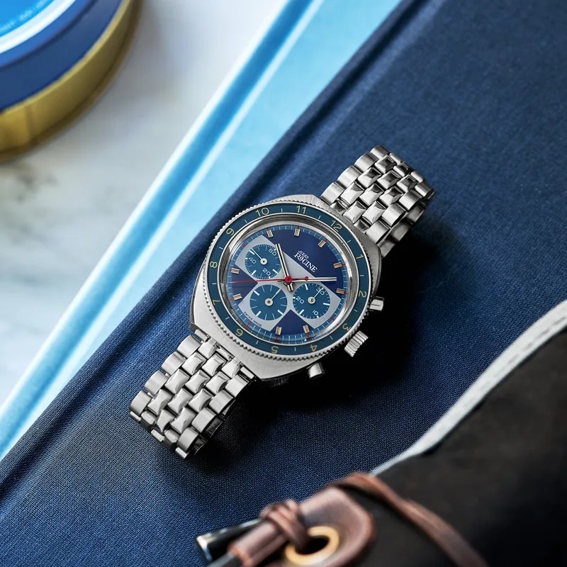 1970s Jules Racine By Gallet 'Exotic' Multichron 3