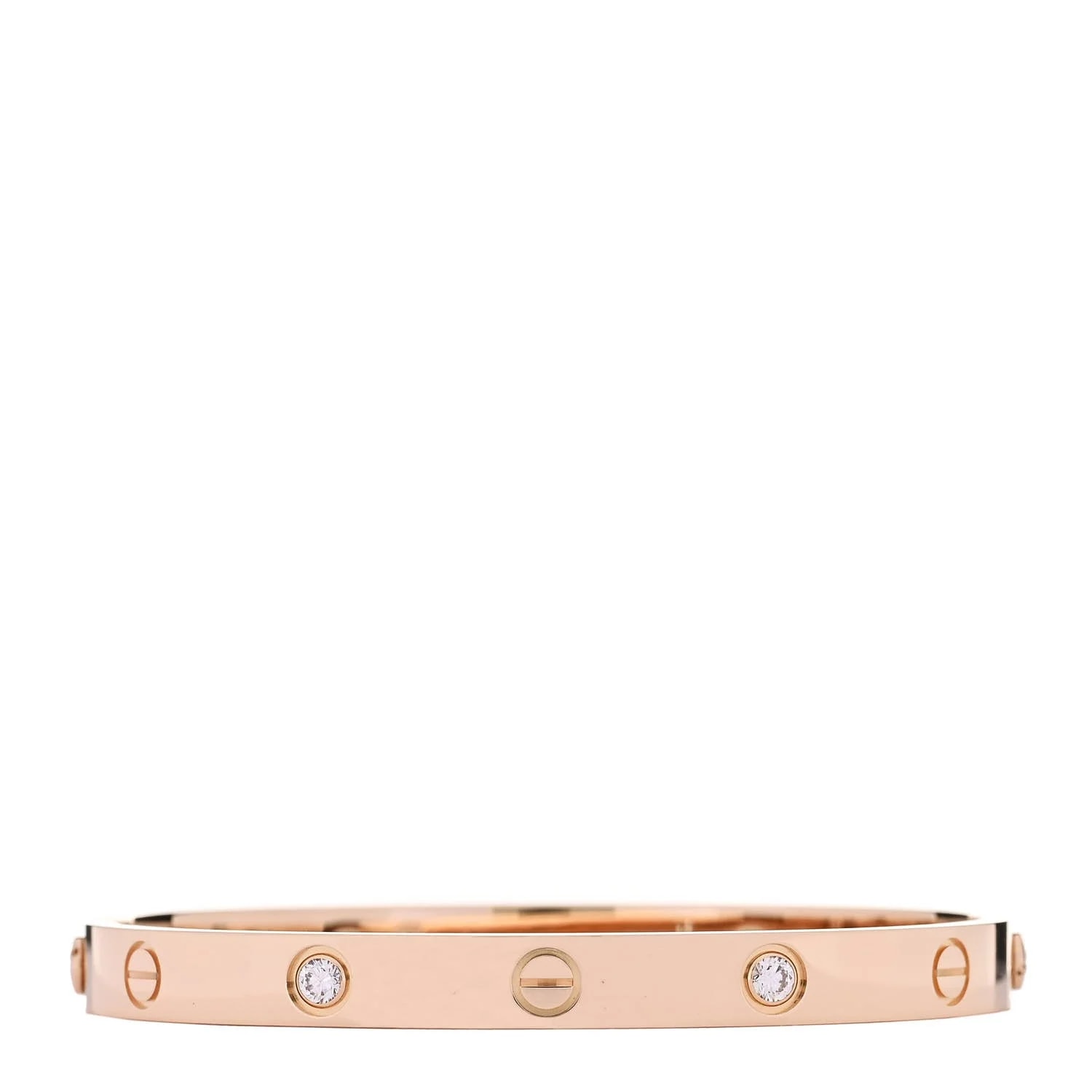Cartier — 18K 4 Love Bracelet 17 — Jewelry — resale
