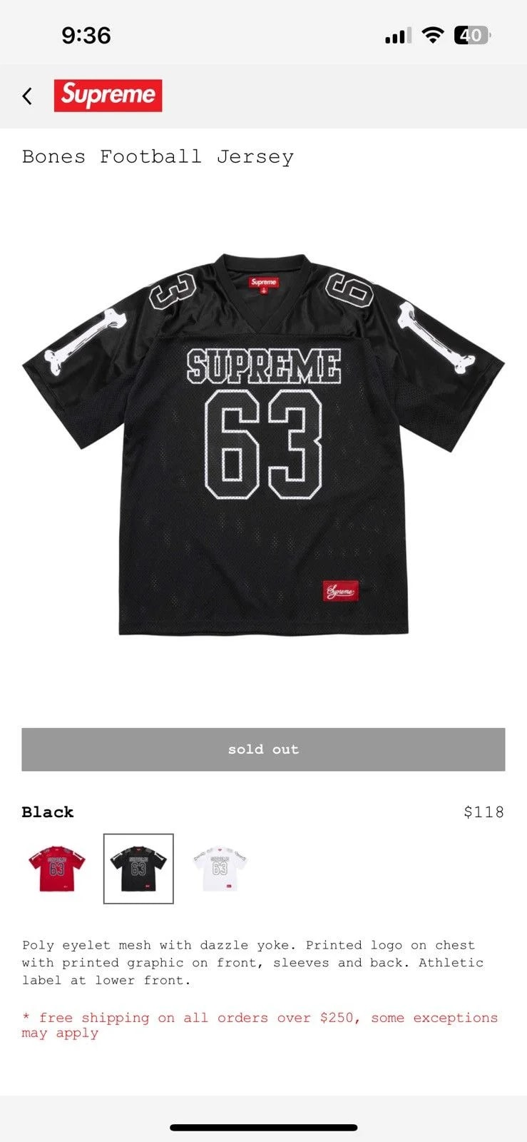 Supreme — Supreme Bones — streetwear — resale