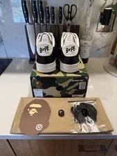 A Bathing Ape Bapesta #3 m1 “ ” 3