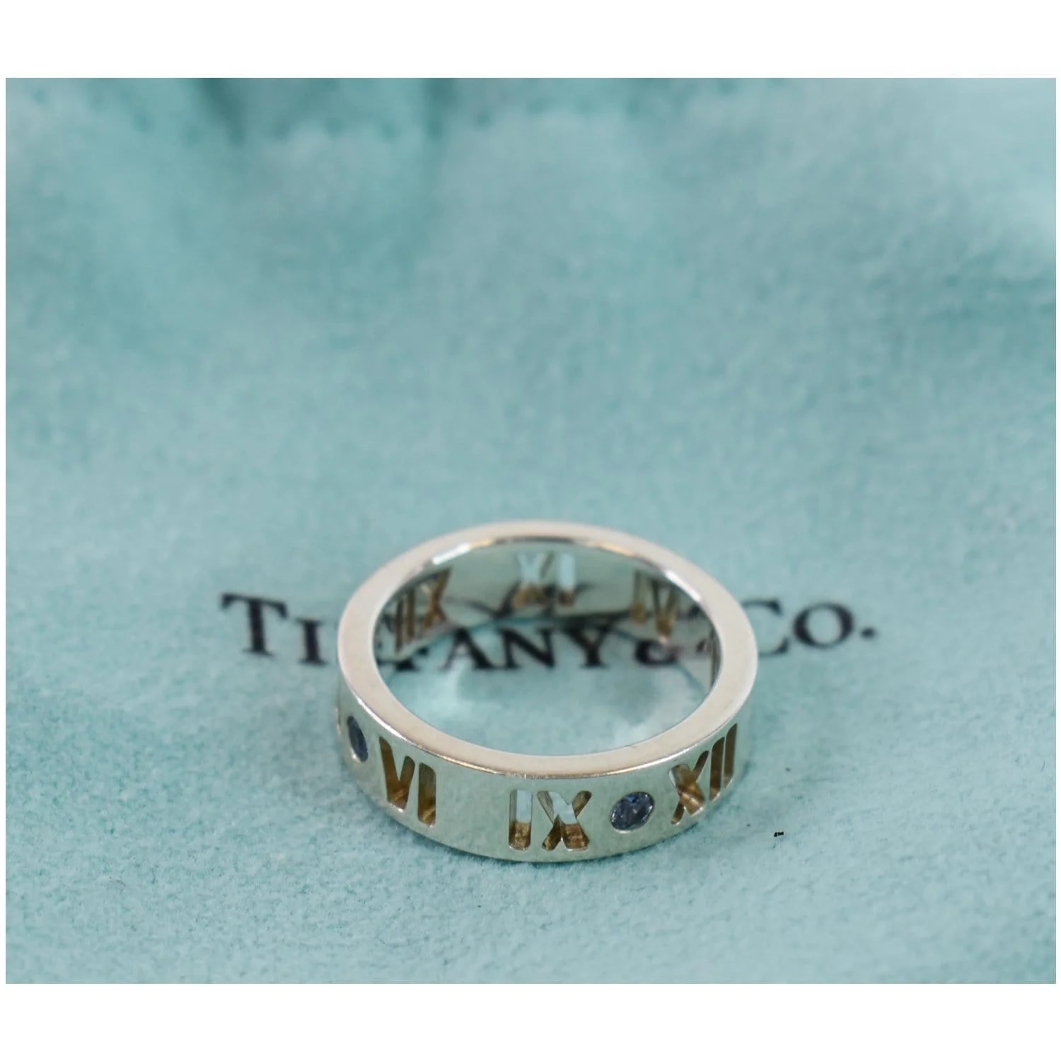 Tiffany & CO Atlas Pierced SS Ring AG 925 - Final Sale 3