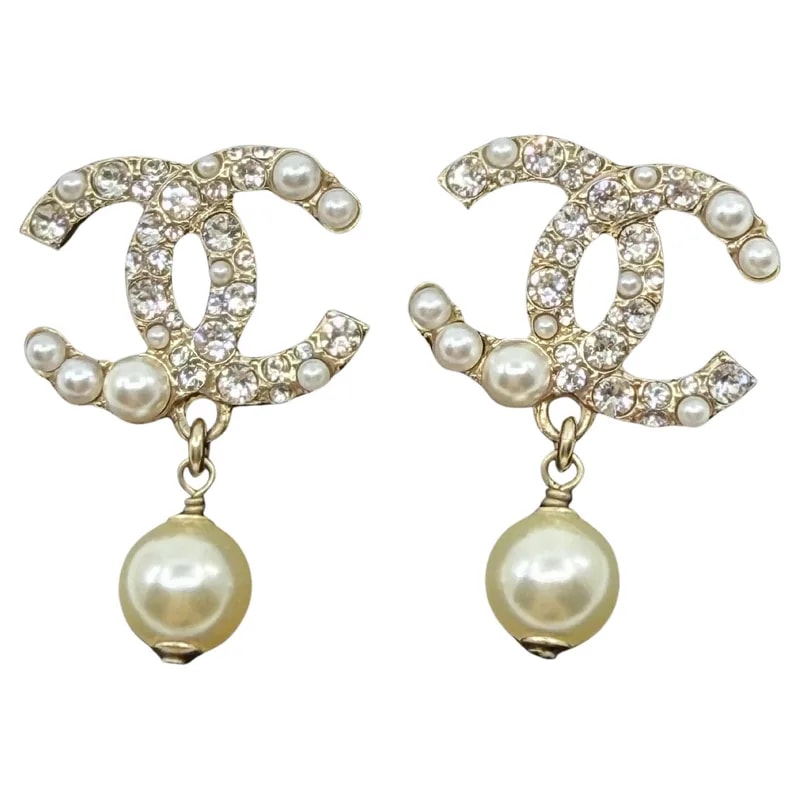 Chanel — Chanel Faux and CC Drop — Jewelry — resale