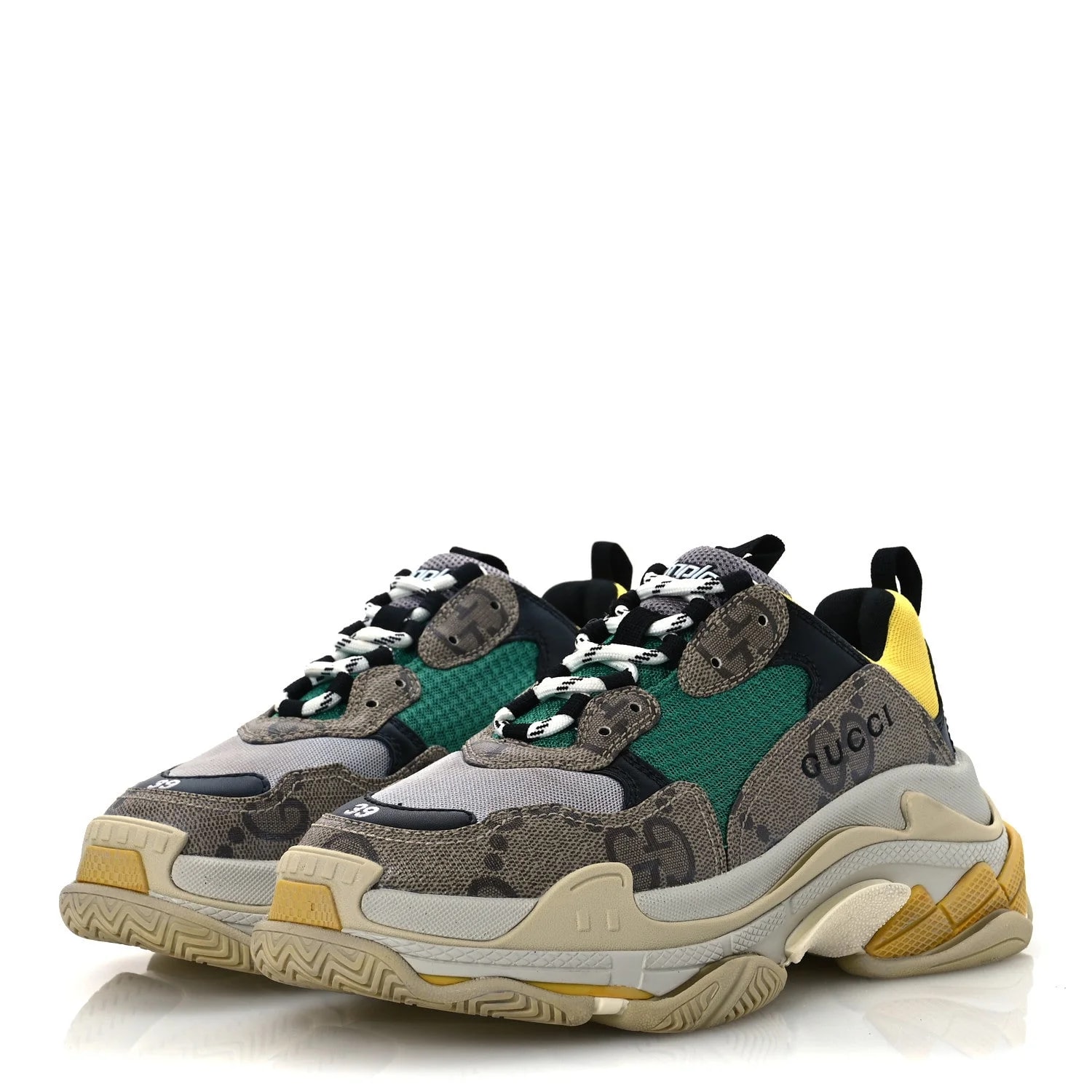 X Gucci Maxi GG Supreme Triple S 39 4