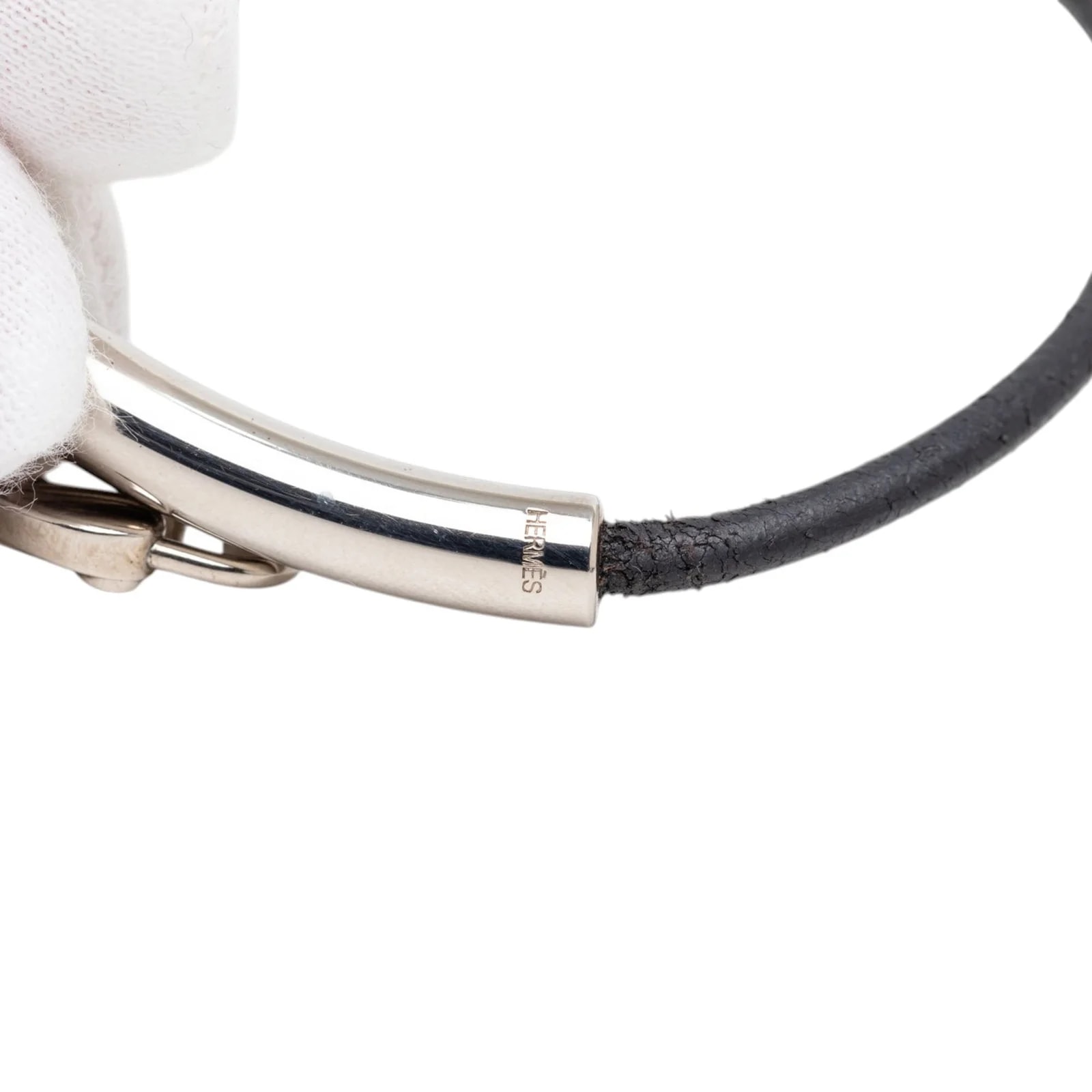 Palladium Plated Vive L Idee Heart Padlock Choker 4