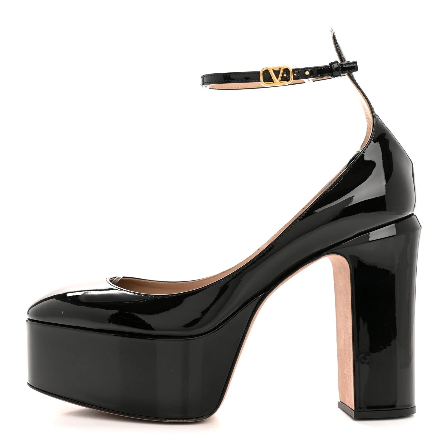 Valentino Garavani — Rockstud Cage 55/155mm Platform — Designer Shoe — resale