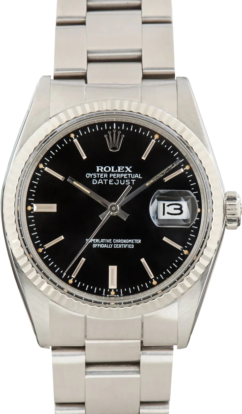 Rolex Datejust 36 Ref 16014 Black Dial 2