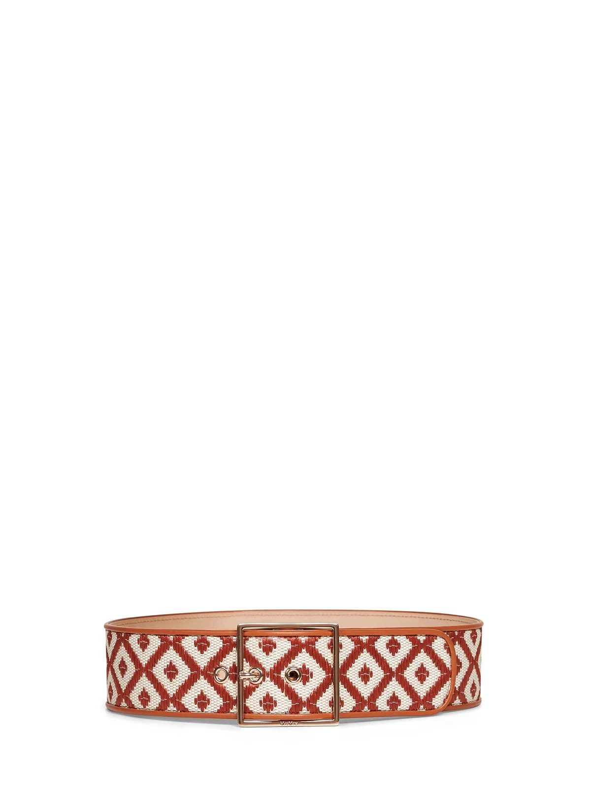 Max Mara — Max Mara -Effect Pattern Belt — — Accessory — resale