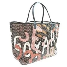 Goyard Saint Louis Lettres Camouflage L/d Shop Auth New 2
