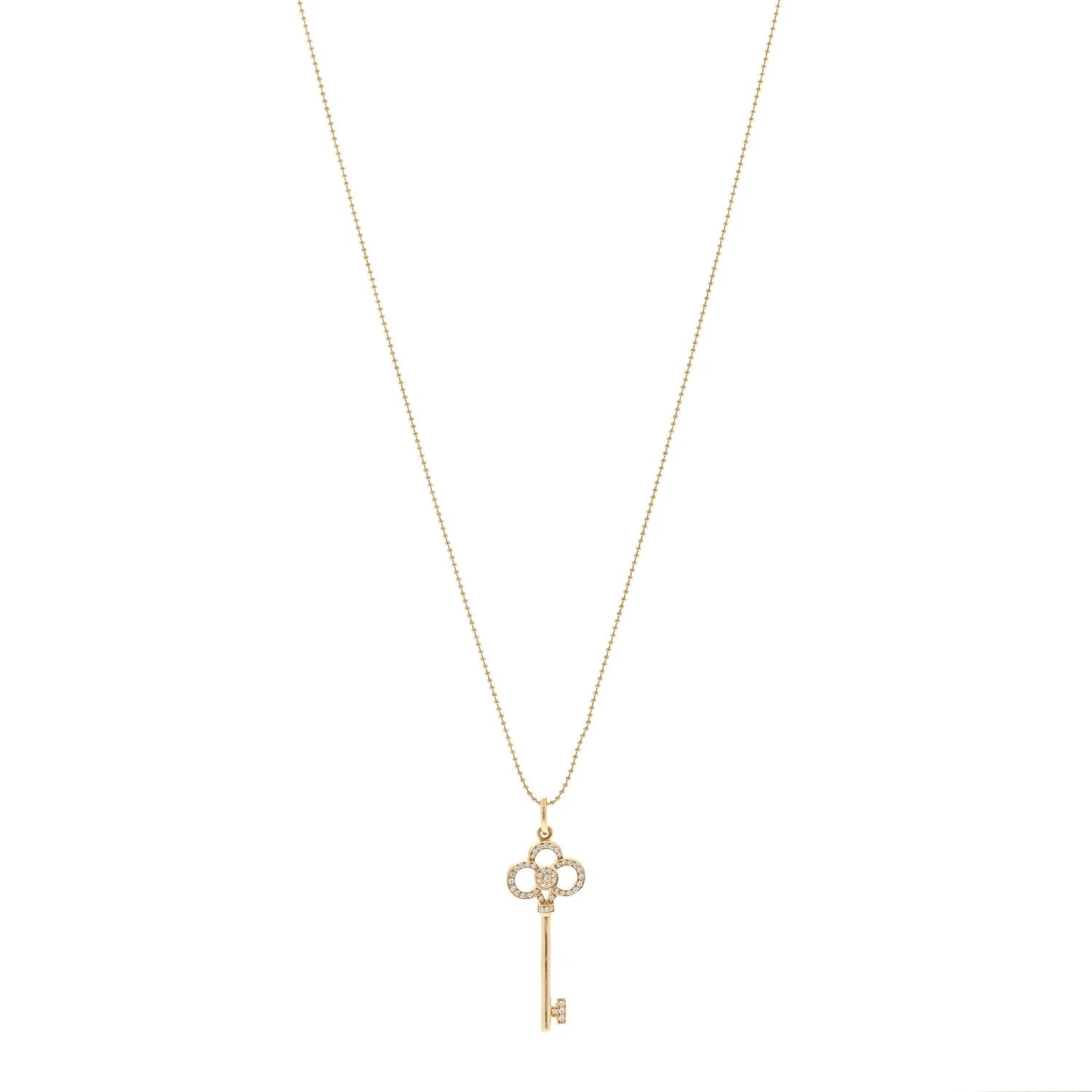 Tiffany & Co. — 18K Yellow Gold Crown Key — Jewelry — resale
