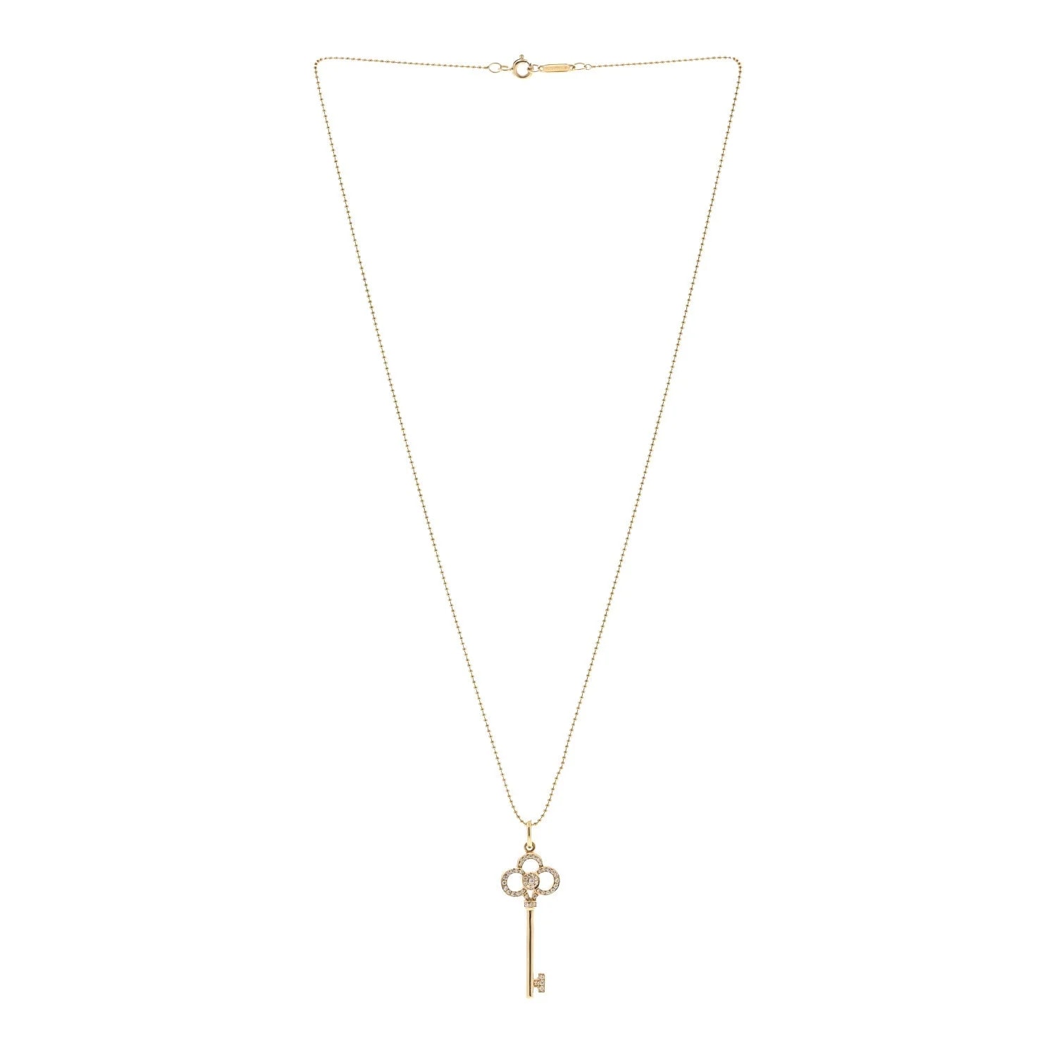 18K Yellow Gold Crown Key 3
