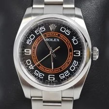 Rolex 116000 Stainless Oyster Perpetual Harley Davidson Man's 2