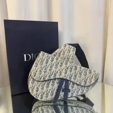 Dior Kasuri Saddle Midi M Size From Japan 2