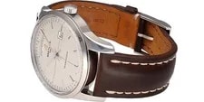 Breitling Transocean Day & Date Silver Dial on Leather A4531012/G751-732P 4