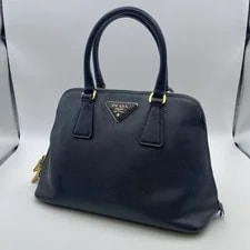 Prada — Prada Promenade Lampo Zip Kingfisher — Handbag — resale