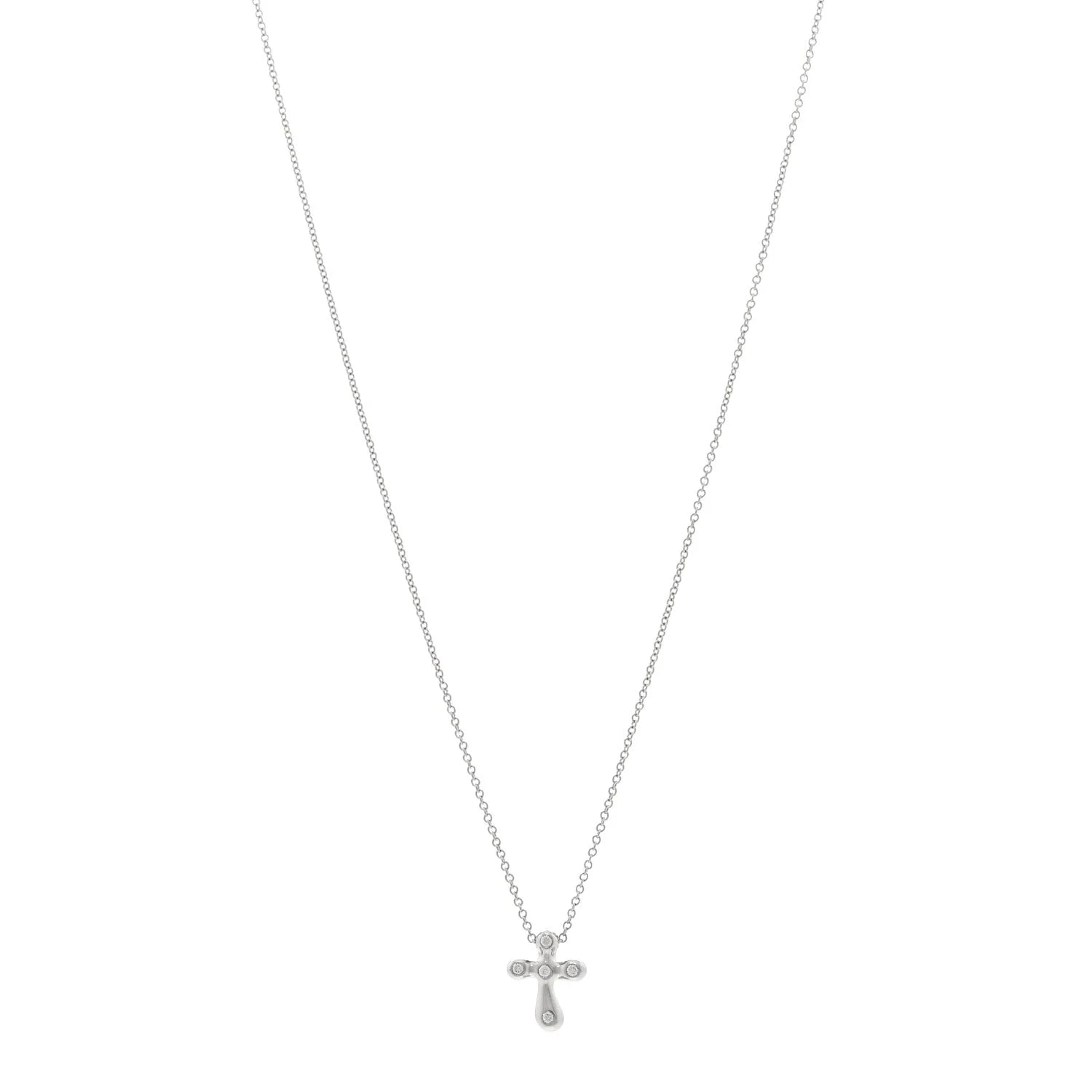 Tiffany & Co. — 9mm Elsa Peretti Cross — Jewelry — resale