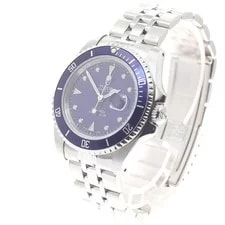 Tudor Prince Date Mini-sub 73190 33mm SS Blue #C21826 2
