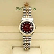 Rolex Datejust 26 Combination Burgundy Aftersetting 156158991 2