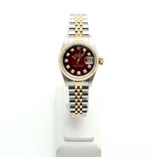Rolex Datejust 26 Combination Burgundy Aftersetting 156158991 3