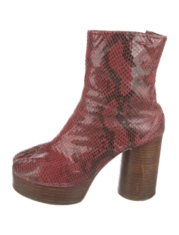 Maison Margiela — Animal Print — Designer Shoe — resale