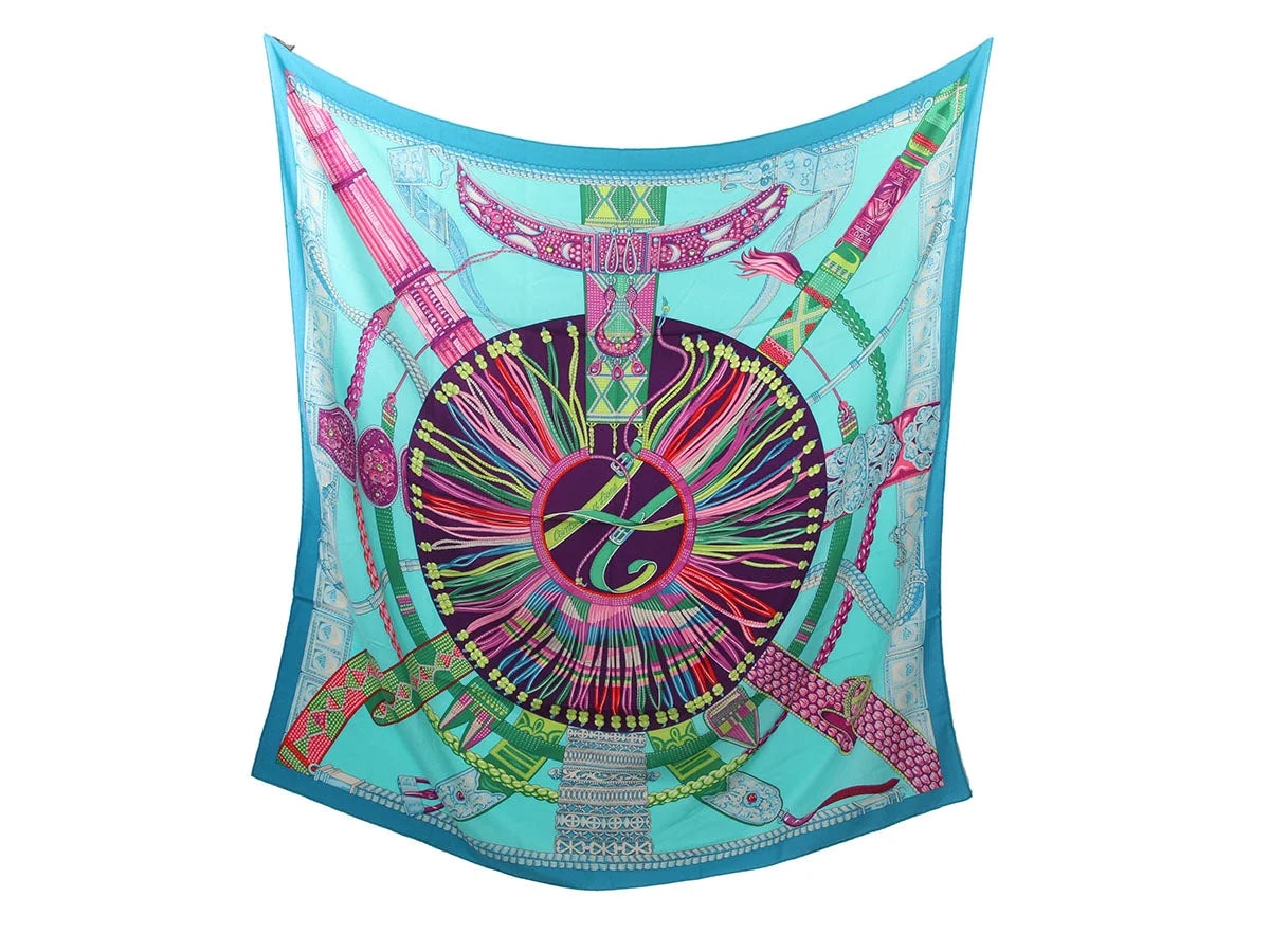 Hermès — Hermès Ceintures et Liens Shawl 140cm — Accessory — resale