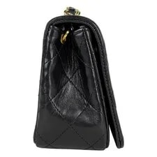 Chanel Coco Mark Matelasse Single Flap Chain #BS125 4