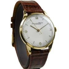 18k Yellow Gold IWC Schaffhausen Mechanical (Manual) 2