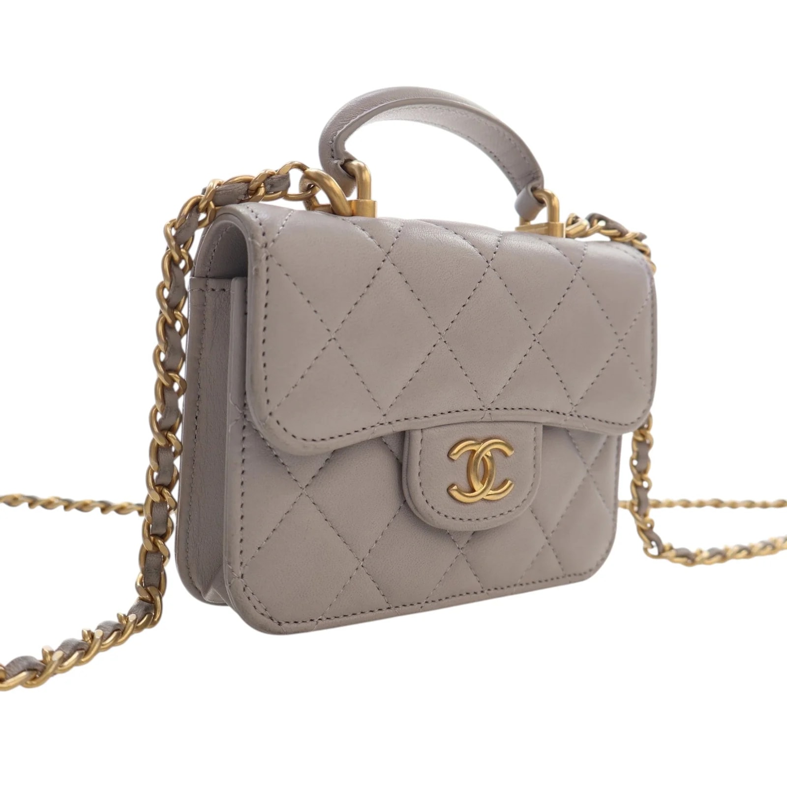 Top Handle Card Holder With Chain 2