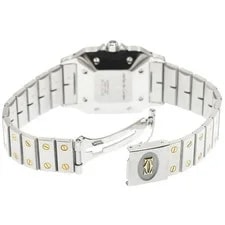 Cartier Santos Galbé LM 29mm SS White #C17827 2