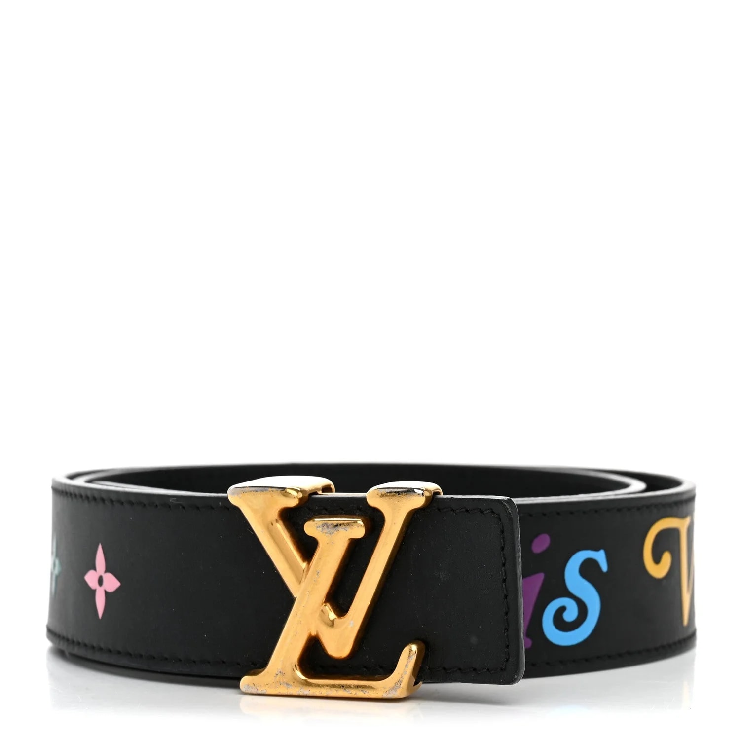 Louis Vuitton — 35mm New Wave Belt 80 32 — Accessory — resale