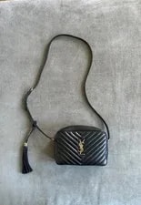Saint Laurent — Authentic Saint Laurent Monogram Lou Camera Tassel — Handbag — resale