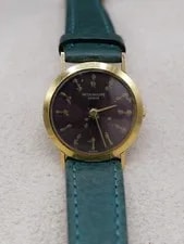 Patek Philippe Lady Calatrava Ref.3338 Case Gold 18K 26mm Manual PP Purple di 4