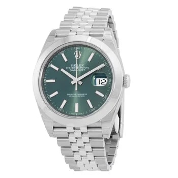 Rolex Datejust 41 Green Dial Automatic Oyster M126300-0019 2