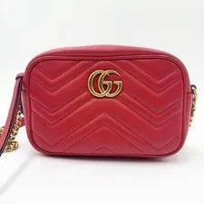 Gucci Marmont GG Chain Ziplock Hardware From Japan 2