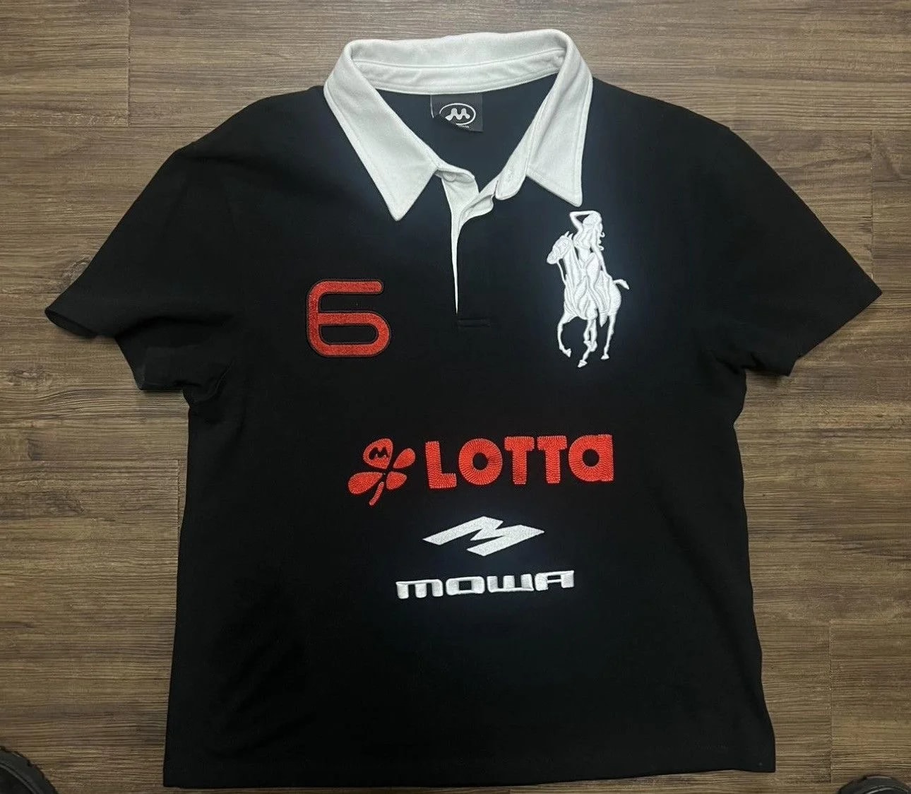 Title: Mowalola ATL Polo Shirt / Atlanta 06 Rugby — streetwear — resale