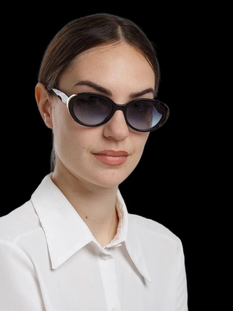 Ana Hickmann Ah9525 Tinted Acetate Sunglasses — 4