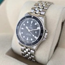 Tudor 73090 Submariner Mini-Sub Black Dial 33mm ~1990 2