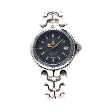 TAG Heuer WG1213-K0 Sel Quartz Diver 200m Steel Gray Dial Date Bracelet 4