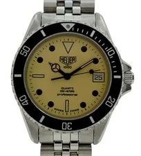 Heuer — Early Heuer (Pre-Tag) 37mm 1000 Series Nigh Diver Luminous 980.113 L — Watch — resale