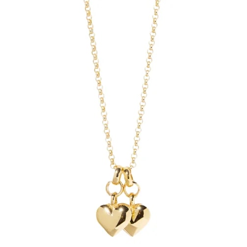 Tilly Sveaas — Tilly Sveaas Small Double Heart on Belcher — Jewelry — resale