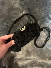Fendi Crossbody W/ Rosettes and Tone Hardware 2