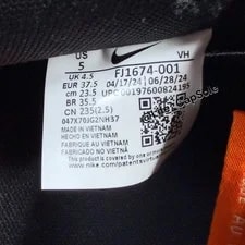 Size 5 ’S / 6.5 Wn’s Nike SB Dunk Low Pro ISO FJ1674-001 2