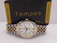 Rolex — Rolex Oyster Perpetual 1002 Acc&oro 18KT Year 1977 Serviced Automatic — Watch — resale