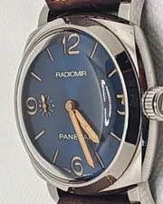 Panerai Radiomir 1940 3 Days Steel Blue Dial - PAM00690 2