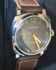 Panerai Radiomir 1940 3 Days Steel Blue Dial - PAM00690 3