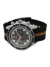 Seiko Grand Sports Collection GMT SBGN027 9F86 0AK0 39mm Black Box Card #T238 2