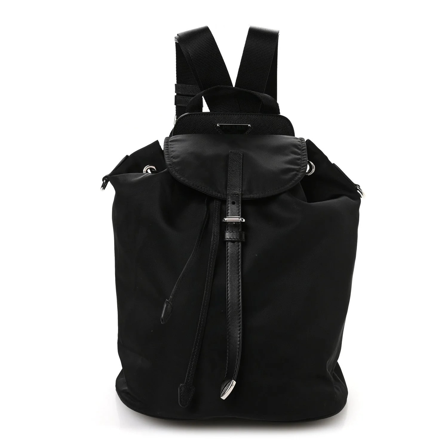 Prada — Vela Small Cinch Backpack — Handbag — resale