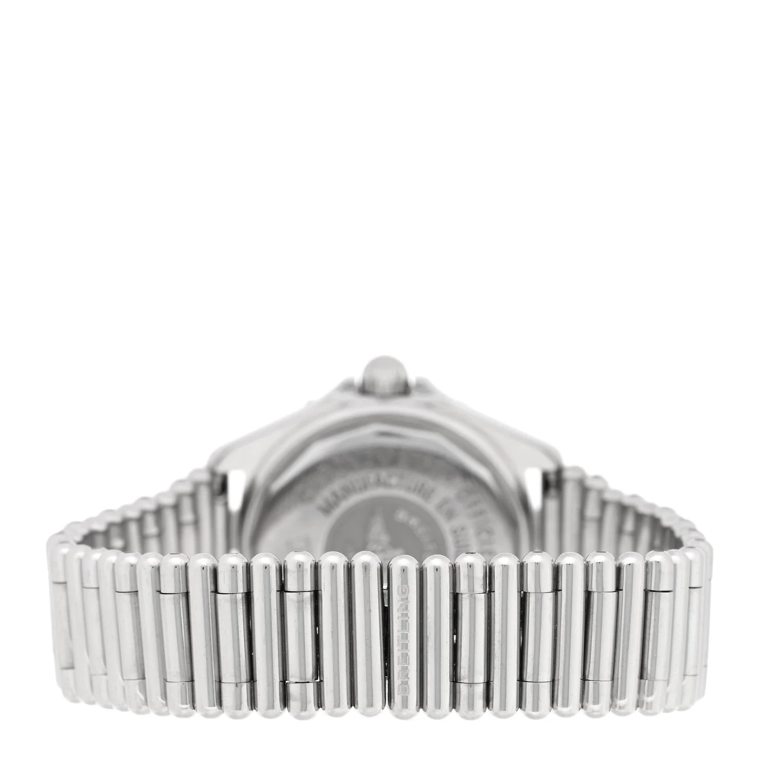 Stainless Steel Diamond Mother of Pearl 32mm Lady Cockpit Quartz A71365 3